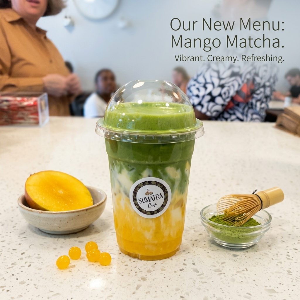 NEW!! Mango Matcha🥭.